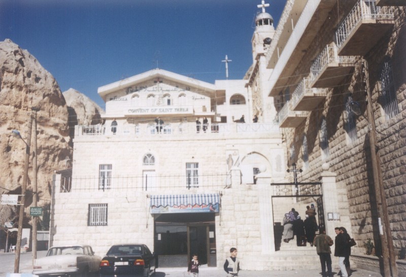 Maaloula - kościół św. Tekli

